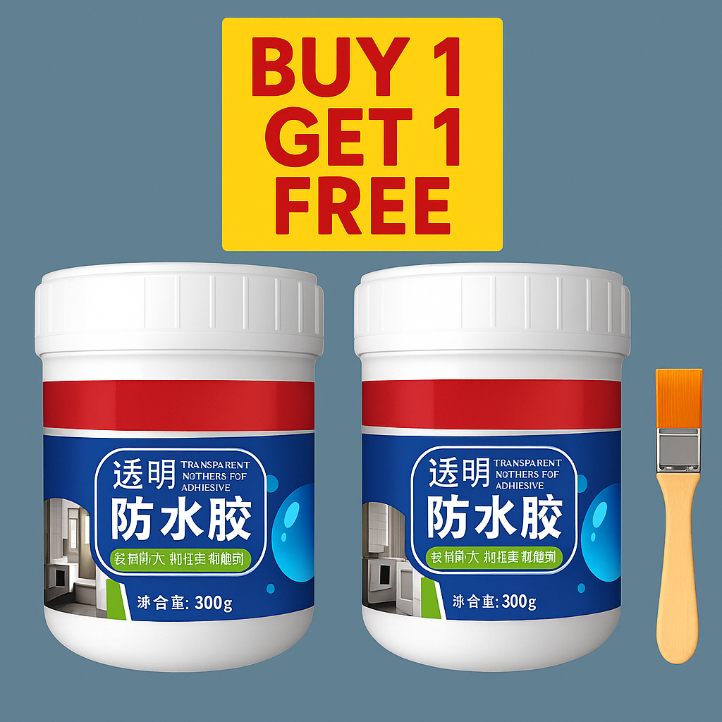 💧Buy 1 Get 1 FREE – Transparent Waterproof Glue + Free Brush!🔥